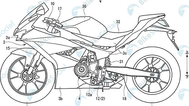 Suzuki GSX-R300 patents leaked