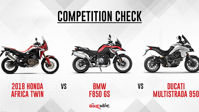 Honda Africa Twin vs BMW F850 GS vs Ducati Multistrada 950: Competition Check