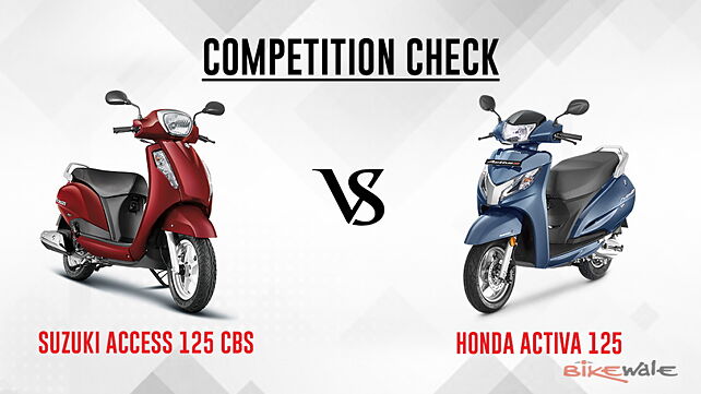 Suzuki Access 125 CBS vs Honda Activa 125 – Competition Check