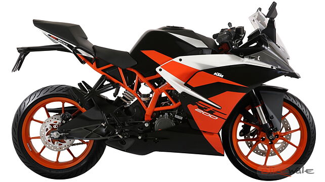 KTM RC200 launched in new colour