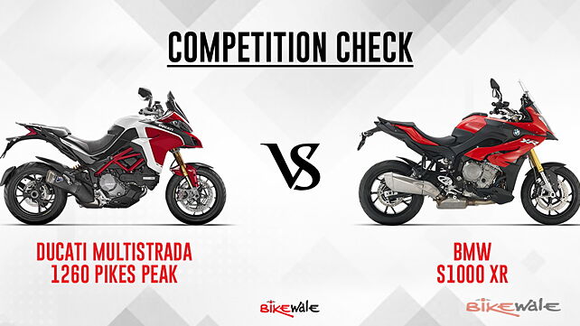 Ducati Multistrada 1260 Pikes Peak vs BMW S1000 XR: Competition Check
