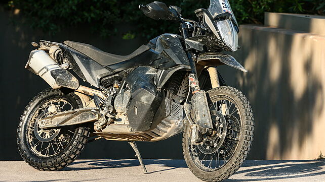 KTM showcases 790 Adventure prototype to a closed group