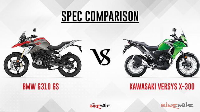 BMW G310 GS vs Kawasaki Versys X-300: Spec Comparison