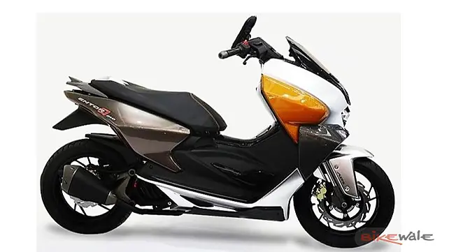 TVS developing 150cc maxi scooter TVS developing 150cc maxi scooter