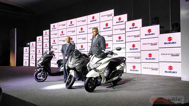 Suzuki Burgman Street launched in India at Rs 68,000