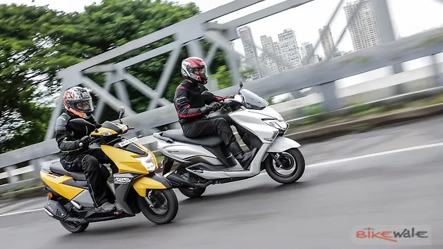 Suzuki Burgman Street vs TVS Ntorq