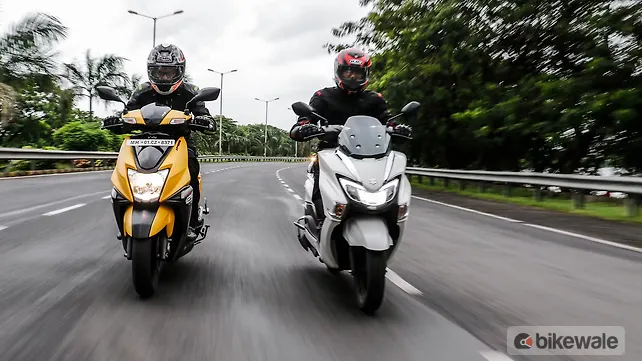 Suzuki Burgman Street vs TVS Ntorq