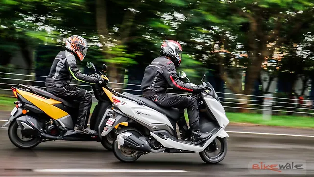 Suzuki Burgman Street vs TVS Ntorq