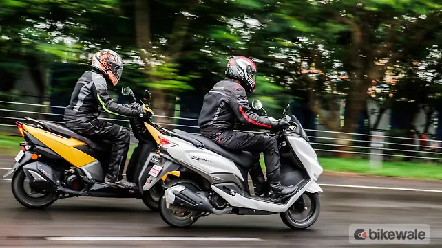 Suzuki Burgman Street vs TVS Ntorq