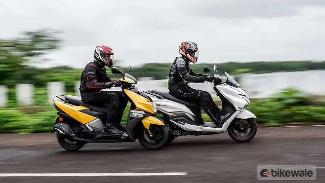 Suzuki Burgman Street vs TVS Ntorq