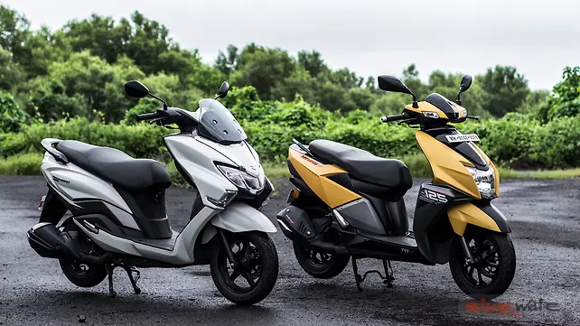Suzuki Burgman Street vs TVS Ntorq
