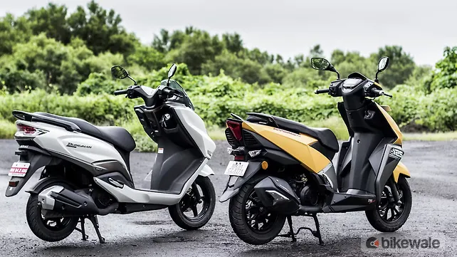 Suzuki Burgman Street vs TVS Ntorq