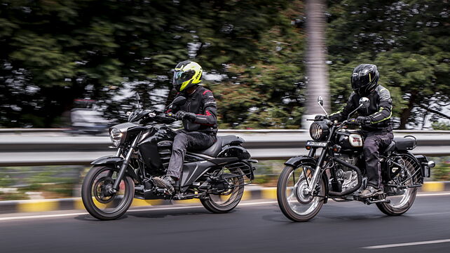 Suzuki Intruder FI vs Royal Enfield Classic 350 – Comparison Test ...