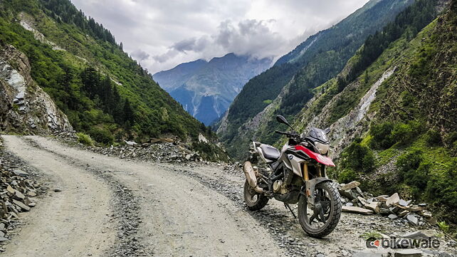 BMW G310GS Action