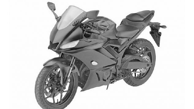 2019 Yamaha YZF-R3 design patents leaked