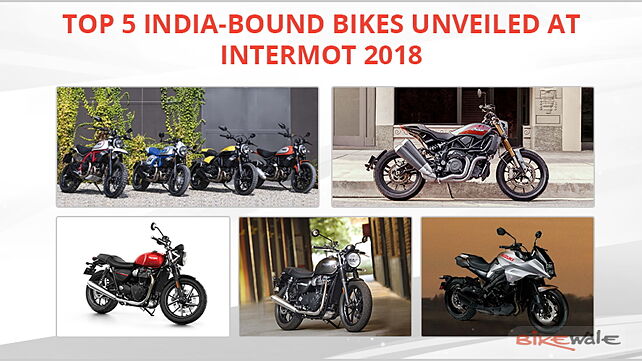 Top 5 India-bound bikes unveiled at Intermot 2018