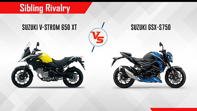 Suzuki V-Strom 650 XT vs Suzuki GSX-S750: Sibling Rivalry