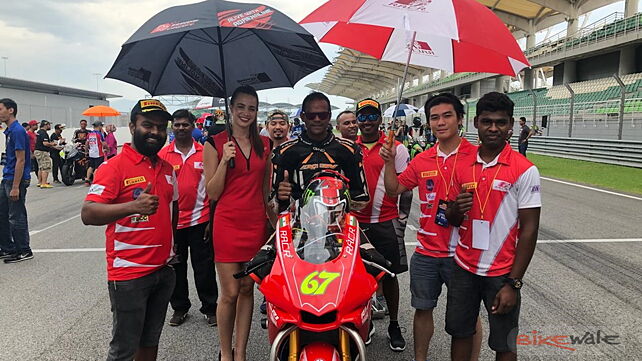 Rajini Krishnan shows his mettle at 2018 Malaysian Superbike Championship