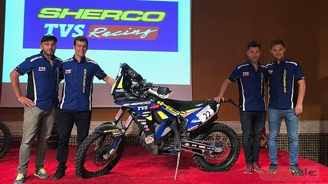 Sherco TVS announces Dakar 2019 rally team