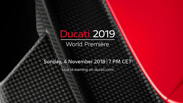 Ducati likely to unveil three new models on 4 November
