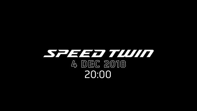 Triumph Speed Twin to be unveiled on 4 December
