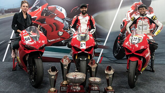 Ducati bags podium at 2018 Indian National Racing Championship