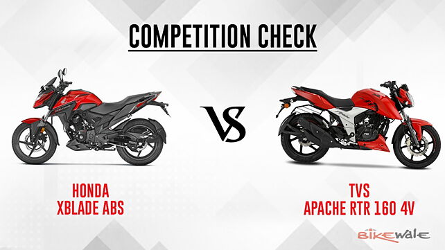 Honda XBlade ABS vs TVS Apache RTR 160 4V: Competition Check