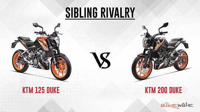 KTM 125 Duke vs KTM 200 Duke: Sibling Rivalry