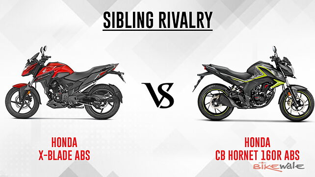 Honda X-Blade ABS vs CB Hornet 160R ABS: Sibling Rivalry