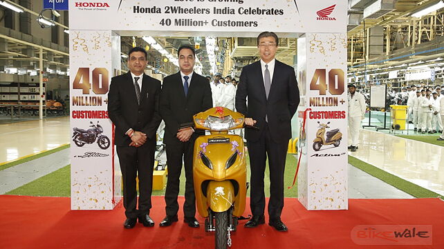 Honda crosses 40 million sales mark in India