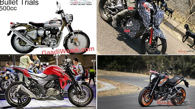 Your weekly dose of bike updates: Suzuki Gixxer 250, Royal Enfield Bullet Trials, KTM 125 Duke sales