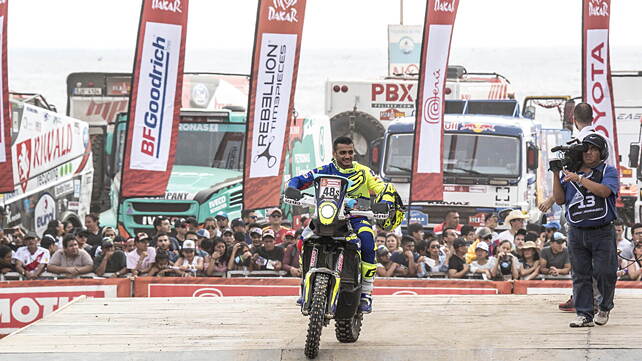 TVS Sherco kicks-off Dakar 2019 in Peru