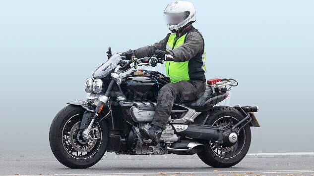 2020 Triumph Rocket III spotted on test