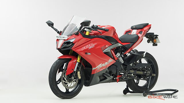 TVS upgrading all Apache RR310 bikes for free