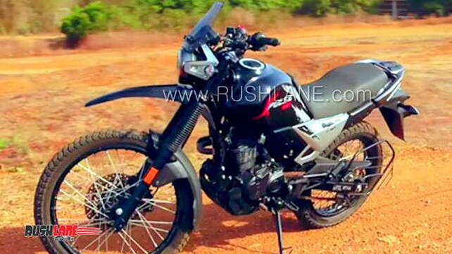 CS Santosh spotted testing the soon-to-be launched Hero XPulse 200