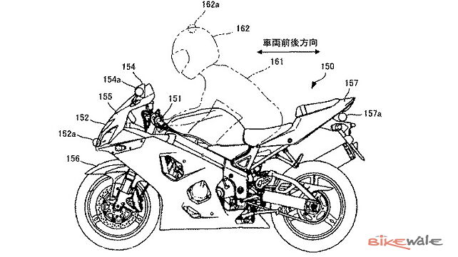 Suzuki patents radar reflectors for its motorcycles