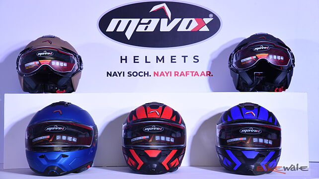New Mavox range of helmets launched in India; priced from Rs 1,500