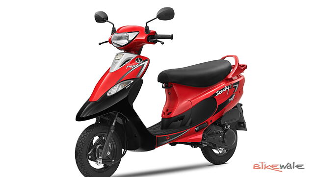 TVS Scooty Pep+ receives two new colours