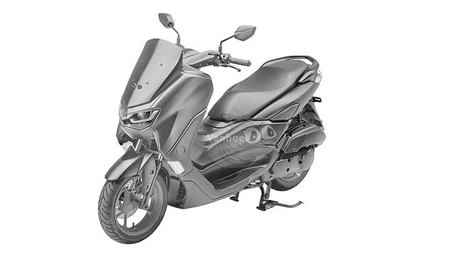 2019 Yamaha NMax 155 maxi scooter patent images leaked