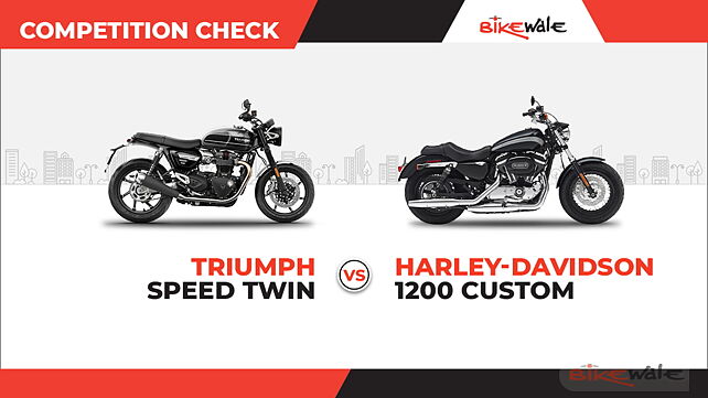 Triumph Speed Twin vs Harley-Davidson 1200 Custom: Competition Check