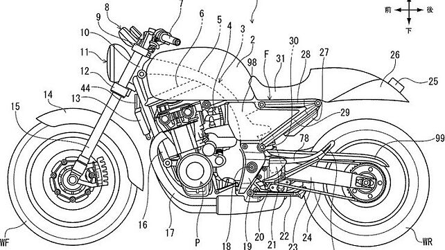New Honda CB400 SF patent images surface