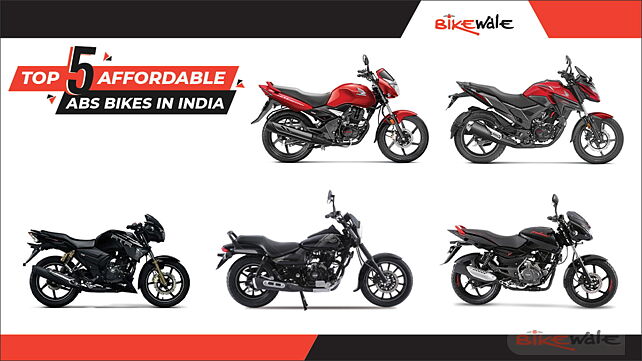 Top five most affordable ABS bikes in India