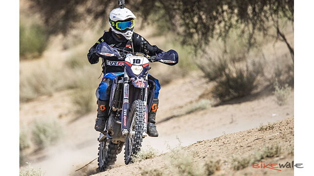 2019 Desert Storm: TVS rider Aishwarya Pissay breaks into top 10 on day 2