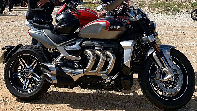 Triumph Rocket 3 GT spied in full production form for the first time