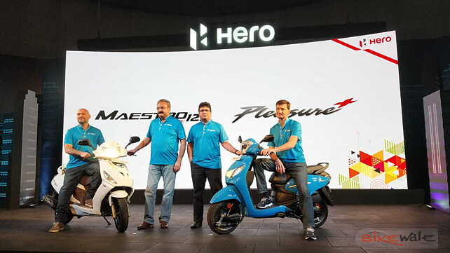 Hero launches Maestro Edge 125 at Rs 58,500 and Pleasure Plus 110 at Rs 47,300 in India