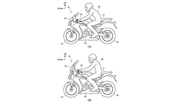 Honda patents two-in-one motorcycle riding technology