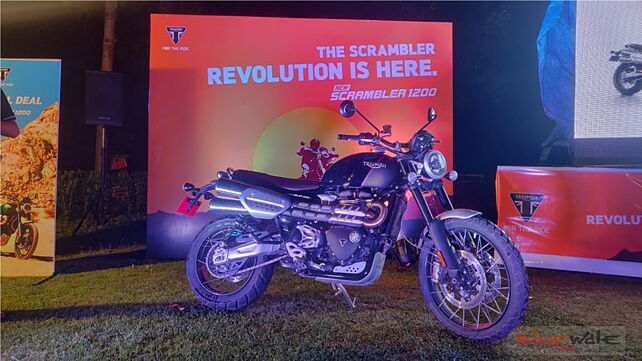 Triumph Scrambler 1200 XC officially unveiled in India; prices to be announced on 28 May