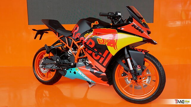 KTM RC200 Red Bull MotoGP edition showcased