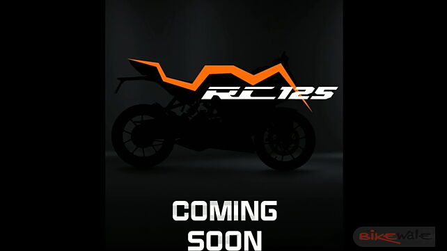 KTM RC 125 teased ahead of launch; bookings open!