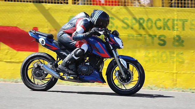 2019 TVS Young Media Racer Programme - Race One - BikeWale